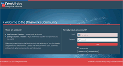 Desktop Screenshot of hub.driveworks.co.uk