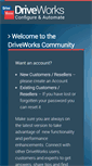 Mobile Screenshot of hub.driveworks.co.uk